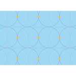 Ursus TRANSP.115G.DIN A4,25BL.ZIRKEL TÜRKIS