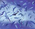 Ursus TRANSP.PAPIER "MARITIM"115G.A4,5BL.DELPHINE