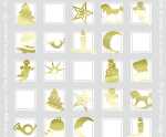 Ursus TRANSP.115G.DIN A4,5BL.GOLDEN L.MERRY CHRISTM