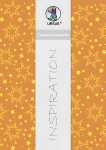 Ursus TRANSP.115G.DIN A4,5BL.STERNENGLANZ ORANGE