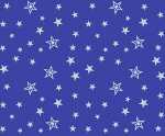Ursus TRANSP.115G.DIN A4,5BL.SILVER STARS BLAU