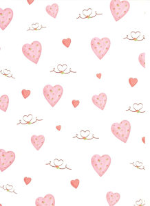 Ursus TRANSP.PAPIER "HEARTBEAT"115G.A4,25BL. 4008525697374