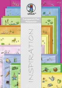 Ursus TRANSPARENT PLUS DIN A4,18BL.KIDSWORLD