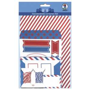 Ursus GESCHENKTÜTEN-KARTEN-SET "MARITIM"