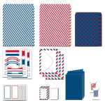 Ursus GESCHENKTÜTEN-KARTEN-SET "MARITIM"