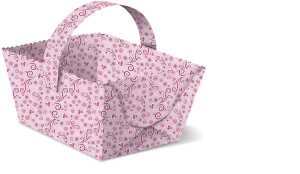 Ursus HENKELKÖRBCHEN MOTIV 3, 5 STK.