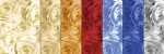 Ursus TRANSP.ROLLE "ROSEN"115G.50x61CM,7FARBEN
