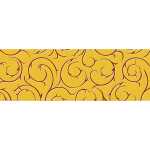 Ursus TRANSP.PAPIER "BAROCK"115G.50x61CM,GOLD