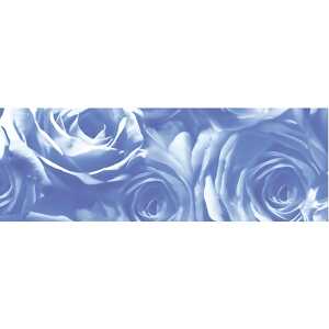 Ursus TRANSP.ROLLE "ROSEN"115G.50x61CM,MITTELBLAU