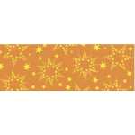 Ursus TRANSP.ROLLE 115G.50x61CM,STERNENGLANZ ORANGE