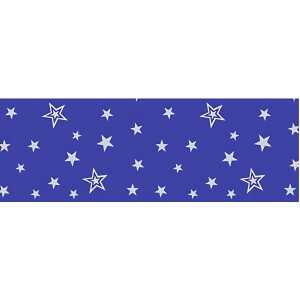 Ursus TRANSP.115G.50x61CM,10BG.SILVER STARS BLAU