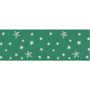 Ursus TRANSP.ROLLE 115G.50x61CM,SILVER STARS GRÜN