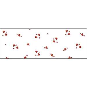 Ursus TRANSP.ROLLE "HEARTBEAT"115G.50x61CM 4008525689126