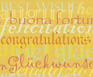 Ursus FOTOKTN.300G.DIN A4,5BL.SCHRIFTEN ORANGE