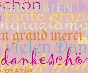 Ursus FOTOKTN.300G.DIN A4,5BL.SCHRIFTEN ROSA