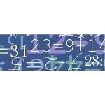 Ursus FOTOKTN.300G.DIN A4,25BL.ZAHLEN DUNKELBLAU