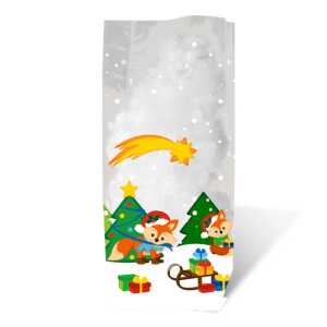 Ursus GESCHENK-BODENBEUTEL FUCHS.14,5x23,5CM,10ST.
