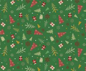 Ursus TRANSP.115G.DIN A4,5BL.WINTERZ.ROT/GRÜN MOT.5