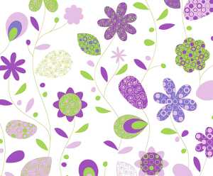 Ursus TRANSP.PAPIER "LANDHAUSBLUMEN"115G.A4,5BL. 4008525096399