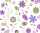 Ursus TRANSP.PAPIER "LANDHAUSBLUMEN"115G.A4,5BL. 4008525096399