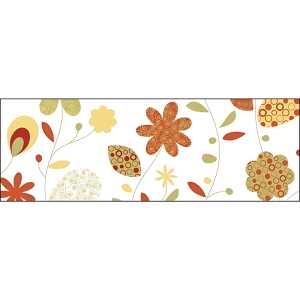 Ursus TRANSP.PAPIER "LANDHAUSBLUMEN"115G.A4,25BL. 4008525096429