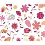 Ursus TRANSP.ROLLE "LANDHAUSBLUMEN"115G.50x61CM...