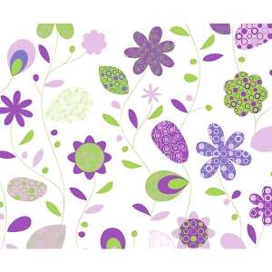 Ursus TRANSP.ROLLE "LANDHAUSBLUMEN"115G.50x61CM 4008525096498