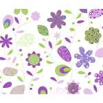 Ursus TRANSP.ROLLE "LANDHAUSBLUMEN"115G.50x61CM...
