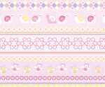 Ursus TRANSP.PAPIER "BABY"ROSA,115G.A4,5BL.M01