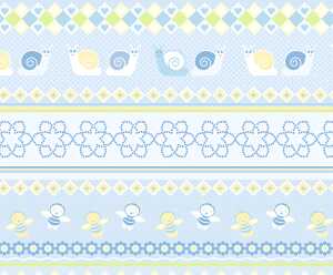Ursus TRANSP.PAPIER "BABY"BLAU,115G.A4,5BL.M01