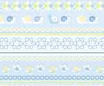 Ursus TRANSP.PAPIER "BABY"BLAU,115G.A4,5BL.M01