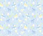 Ursus TRANSP.PAPIER "BABY"BLAU,115G.A4,5BL.M02