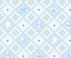 Ursus TRANSP.PAPIER "BABY"BLAU,115G.A4,5BL.M03