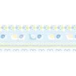 Ursus TRANSP.ROLLE "BABY"BLAU,115G.50x61CM,M01