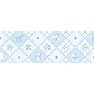 Ursus TRANSP.ROLLE "BABY"BLAU,115G.50x61CM,M03