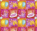 Ursus TRANSP.PAPIER "HAPPY"115G.A4,5BL.PARTY