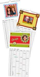 Ursus BLANKO-FAMILIEN-TERMINPLANER 23x49CM