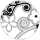Ursus TRANSP.PAPIER "BLACK&WHITE"115G.A4,5BL. 4008525090663