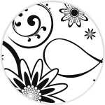 Ursus TRANSP.PAPIER "BLACK&WHITE"115G.A4,5BL. 4008525090670