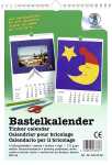 Ursus BASTELKALENDER WEISS,DIN A5