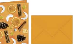 Ursus GRUSSK./COUV.11,3x16,5CM,5P.WEIHN.-POTP.ORANG