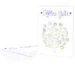 Ursus DOPPELKARTE GELASERT+ KUVERT,LEB.BAUM,WEISS