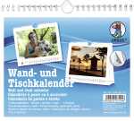 Ursus WAND- UND TISCHKALENDER 14x16,5CM, WEISS