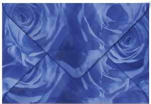 Ursus TRANSP.COUVERTS B6,5ST.ROSEN DUNKELBLAU