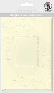 Ursus GRUSSK.SET CELEBRATION "CREME" MOTIV:RANKEN