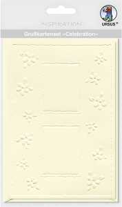 Ursus GRUSSK.SET CELEBRATION "CREME" MOTIV:BUTTERBL