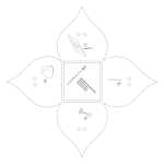 Ursus SCHABLONEN-SET "SCHACHTELN 4"