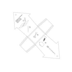 Ursus SCHABLONEN-SET "SCHACHTELN 6"