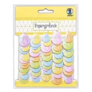 Ursus PAPIERGIRLANDE "OSTEREIER" 2,50M