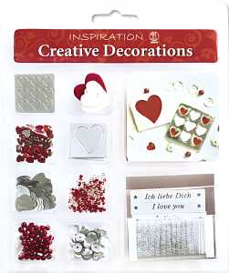 Ursus CREATIVE DECORATIONS "EVERYDAY" RED/SILVER 4008525083733